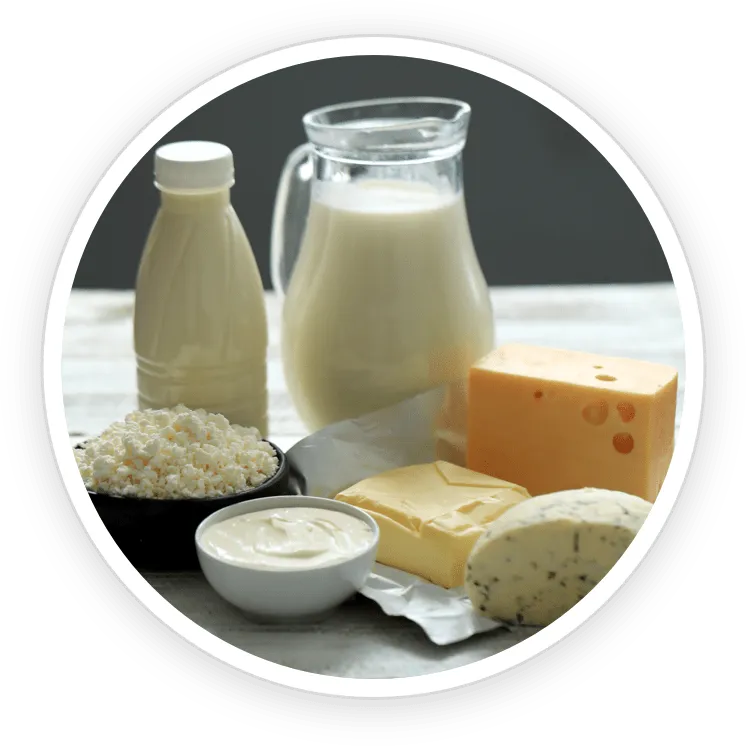 Calcium ingredient illustration
