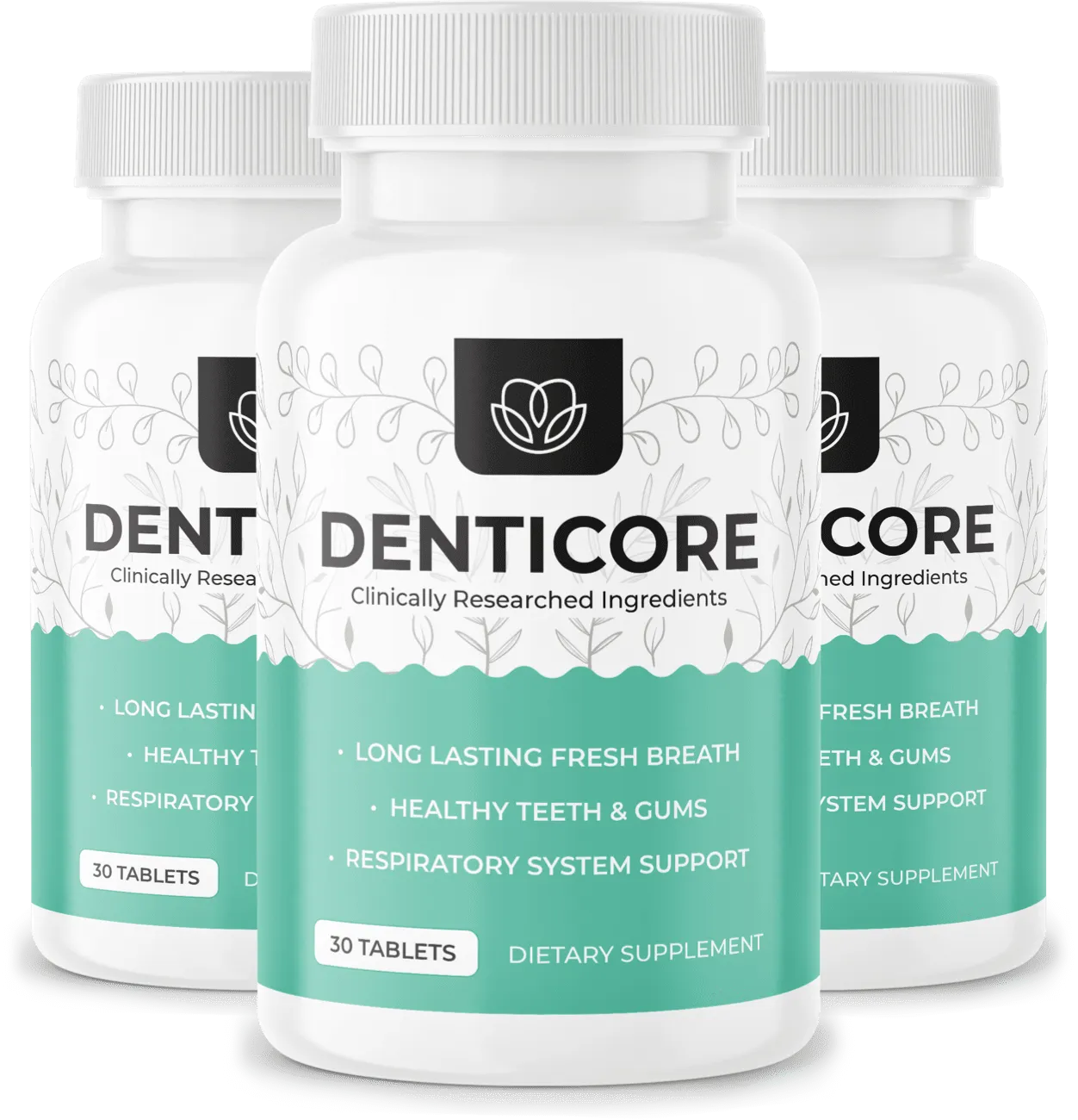 DentiCore three-bottle package